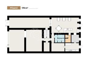 Prodej rodinného domu, Dobříš, Mírové náměstí, 450 m2