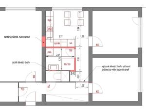 Pronájem bytu 3+1, Praha - Braník, Vavřenova, 72 m2