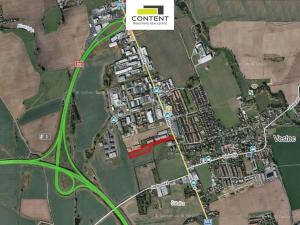 Pronájem komerčního pozemku, Vestec, Vídeňská, 16327 m2