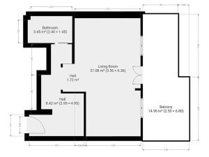 Pronájem bytu 2+kk, Praha - Žižkov, Lucemburská, 42 m2