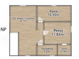 Prodej rodinného domu, Chodský Újezd - Nahý Újezdec, 115 m2