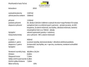 Prodej skladu, Praha - Točná, Branišovská, 26545 m2