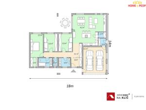 Prodej domu na klíč, Uherský Brod - Těšov, Losy, 162 m2