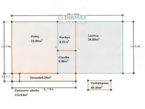 Prodej chalupy, Čížkov - Měrčín, 150 m2