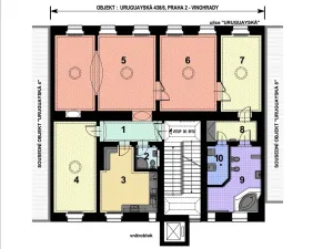 Prodej bytu 4+1, Praha - Vinohrady, Uruguayská, 165 m2