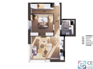 Prodej bytu 2+kk, Vrkoslavice, 57 m2
