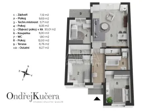 Prodej rodinného domu, Buštěhrad, Polní, 95 m2