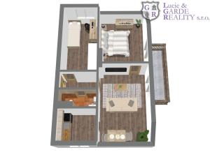 Prodej bytu 3+1, Bernartice, V zahrádce, 57 m2