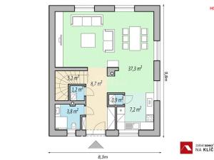 Prodej rodinného domu, Machová, 121 m2