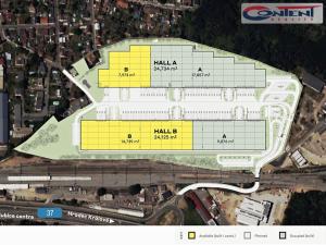 Pronájem skladu, Pardubice - Rosice, Salavcova, 7973 m2