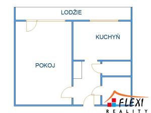 Pronájem bytu 1+1, Ostrava, Horní, 41 m2