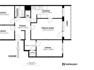 Pronájem bytu 4+1, Praha - Stodůlky, Fantova, 98 m2