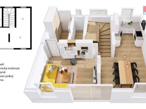 Pronájem bytu 4+kk, Starý Vestec, 96 m2