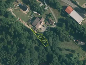 Dražba pozemku, Mníšek, 374 m2
