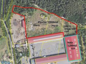 Pronájem výrobních prostor, Tachlovice, Karlštejnská, 28800 m2