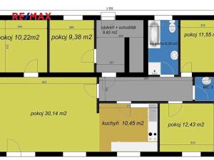 Pronájem rodinného domu, Poříčany, Na Úhoru, 112 m2