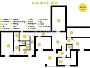 Prodej rodinného domu, Rosice - Bor u Chroustovic, 290 m2