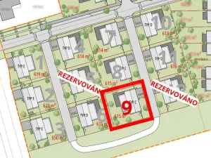 Prodej pozemku pro bydlení, Velká Bystřice, Svésedlická, 615 m2