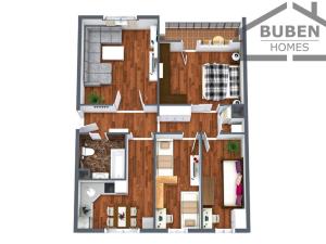 Prodej bytu 4+1, Tachov, Korandova, 91 m2