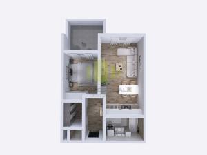 Pronájem bytu 2+kk, Olomouc, Janského, 54 m2