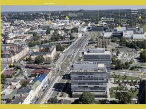 Pronájem kanceláře, Ostrava, 28. října, 250 m2