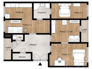 Prodej bytu 4+1, Praha, Sinkulova, 109 m2