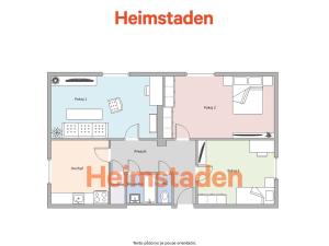 Pronájem bytu 3+1, Havířov - Město, Nerudova, 73 m2