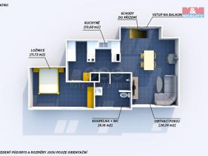 Pronájem bytu 2+kk, Klabava, 100 m2