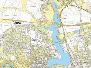 Prodej zahrady, Tábor, Kvapilova, 5600 m2