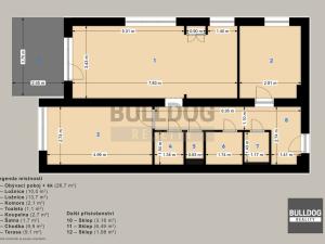 Prodej bytu 3+kk, Straky, 80 m2