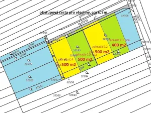 Pronájem zahrady, Česká, 500 m2