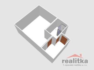 Pronájem bytu 1+kk, Opava - Předměstí, Rooseveltova, 30 m2
