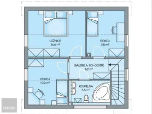 Prodej rodinného domu, Dobříš, 97 m2