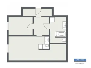 Prodej bytu 2+kk, Praha - Horní Měcholupy, Boloňská, 44 m2