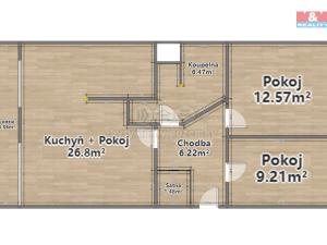 Prodej bytu 3+kk, Jince, Zborovská, 63 m2