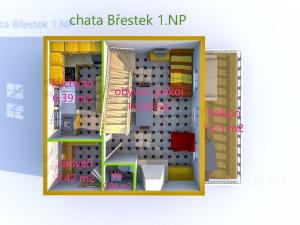 Prodej chaty, Břestek, 82 m2