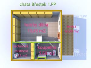 Prodej chaty, Břestek, 82 m2
