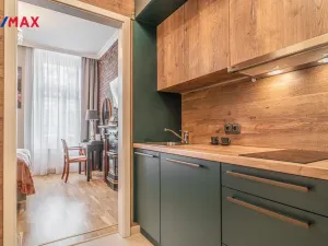 Pronájem bytu 1+kk, Praha - Nové Město, Tyršova, 22 m2