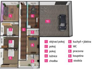 Prodej rodinného domu, Hevlín, 118 m2