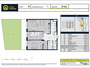 Prodej bytu 3+kk, Praha - Strašnice, Zvěřinova, 80 m2