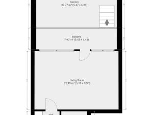 Pronájem bytu 1+kk, Praha - Kyje, Farkašova, 31 m2