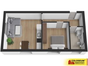 Prodej bytu 2+kk, Hrušovany nad Jevišovkou, 53 m2