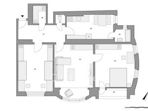 Prodej bytu 3+1, Praha - Smíchov, Na Václavce, 100 m2