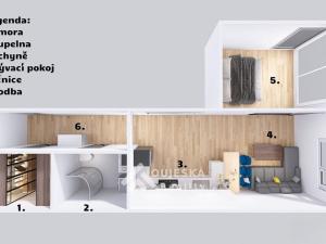 Prodej bytu 2+kk, Boskovice, Na Výsluní, 45 m2
