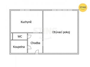 Pronájem bytu 1+1, Ostrava, Čujkovova, 28 m2