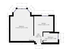 Pronájem bytu 1+1, Praha - Smíchov, U Demartinky, 45 m2