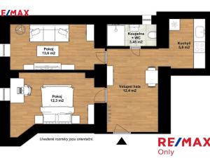 Prodej bytu 2+kk, Praha - Nusle, Čestmírova, 56 m2