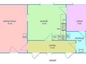 Pronájem domu, Velká Turná, 75 m2