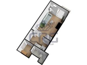 Pronájem bytu 1+kk, Brno - Trnitá, Mlýnská, 23 m2