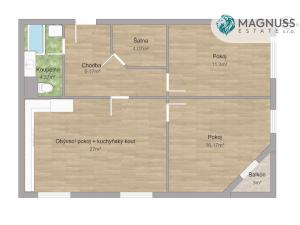 Prodej bytu 3+kk, Vyškov - Vyškov-Předměstí, Hybešova, 79 m2